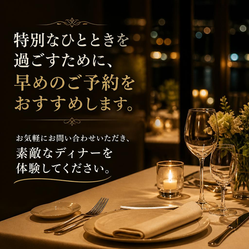 今すぐご予約を！
