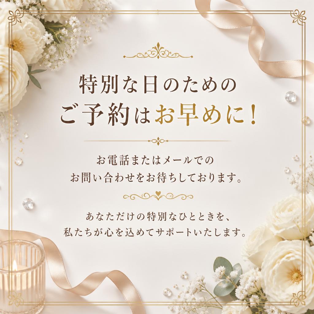 ご予約・お問い合わせ
